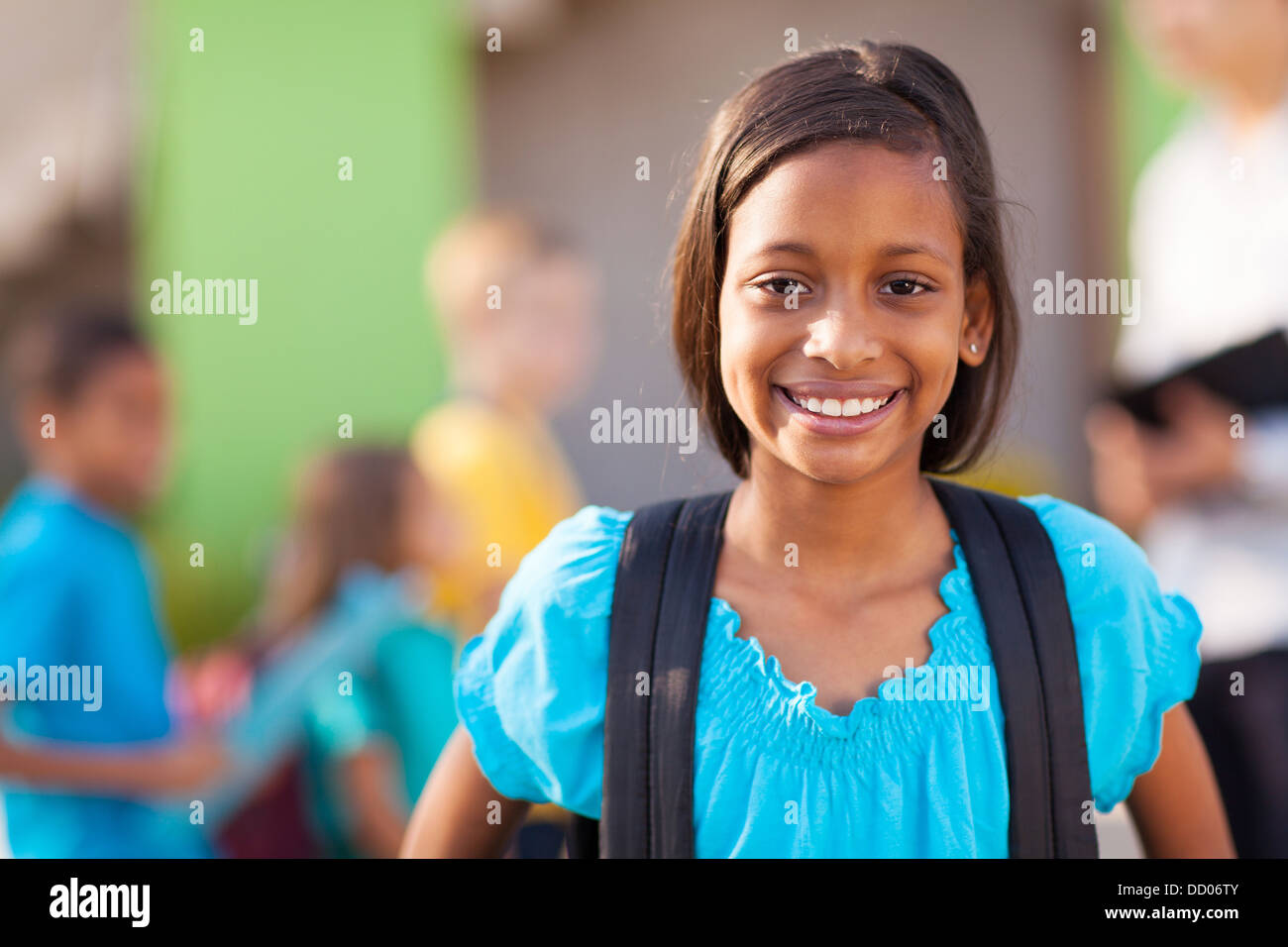 Indian schoolgirl hi-res stock photography and images - Alamy