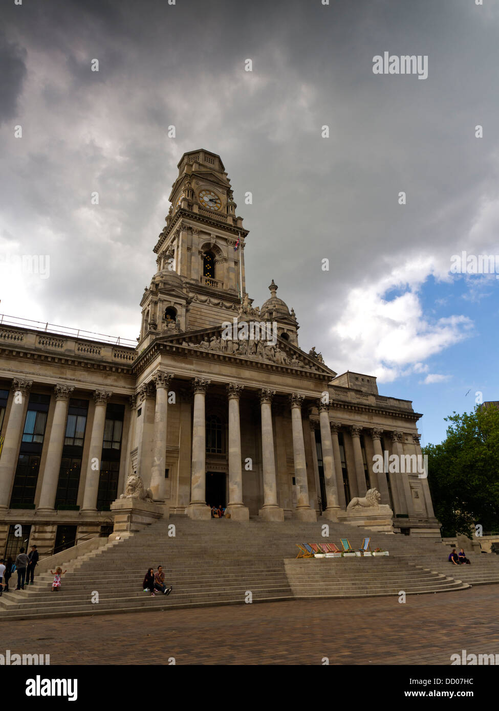 Guildhall, Portsmouth, Hampshire, England Stock Photo