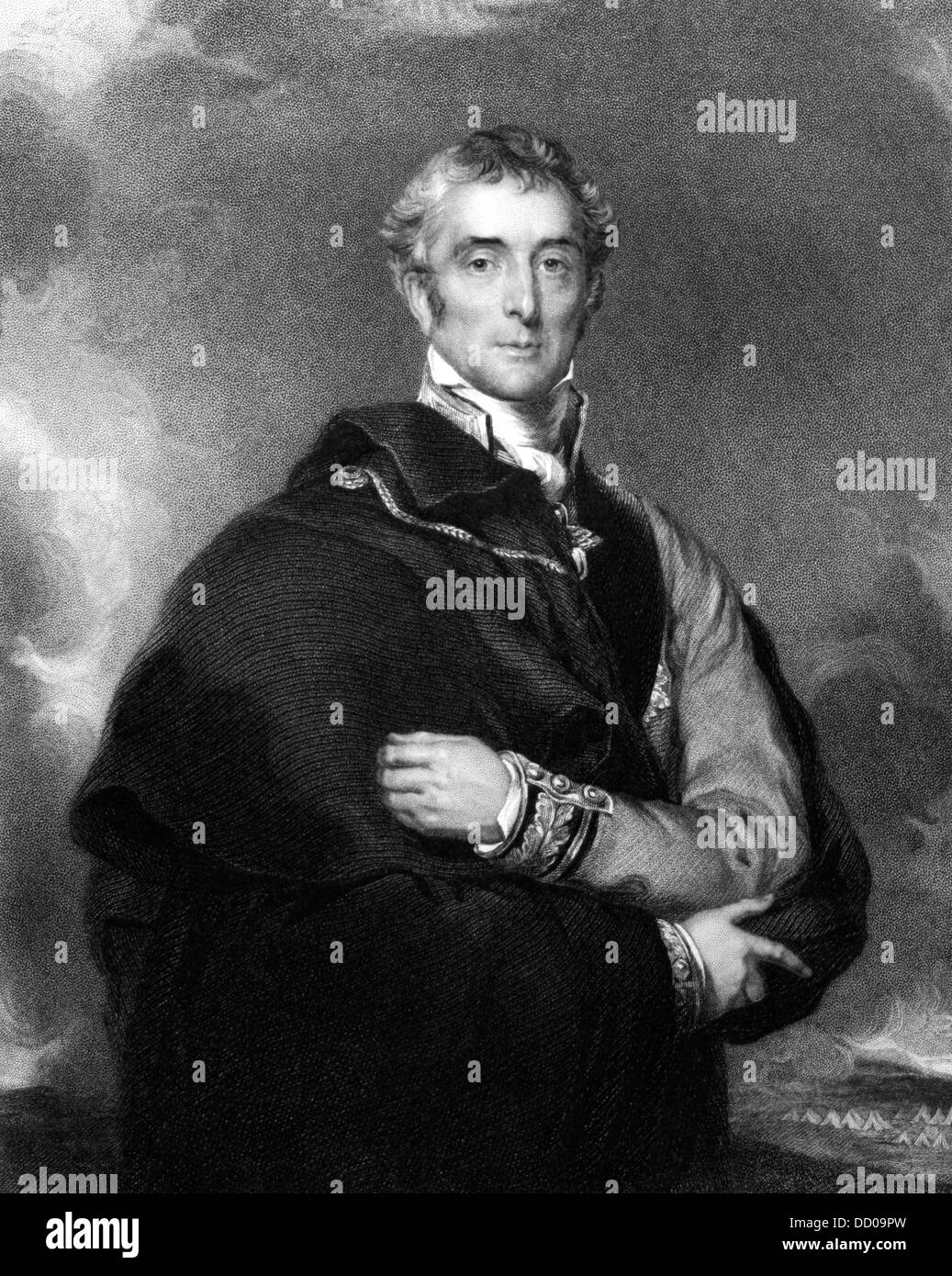 Arthur wellesley duke of wellington Black and White Stock Photos