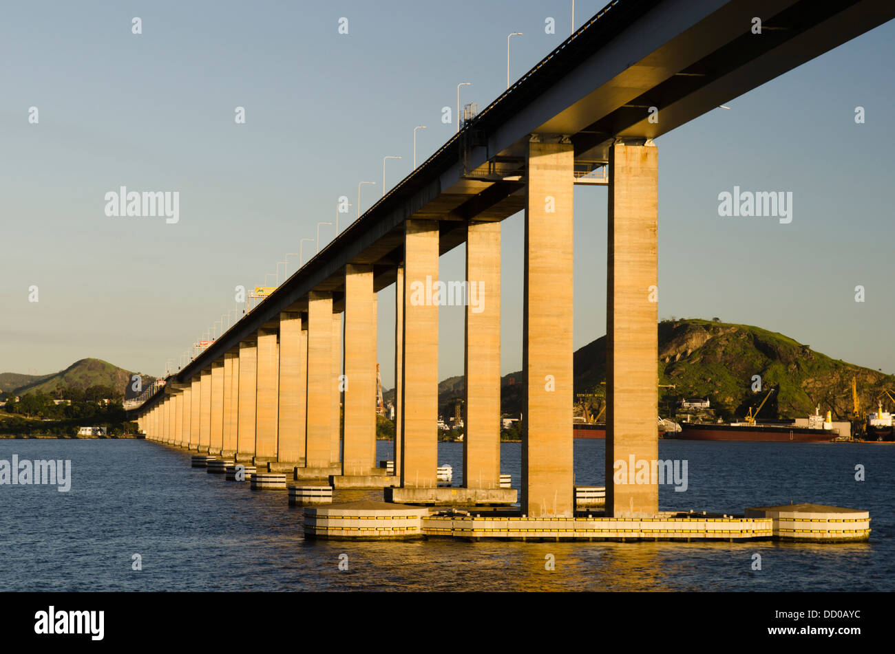Rio Niteroy Bridge, One of the biggest bridges in the world, crossing