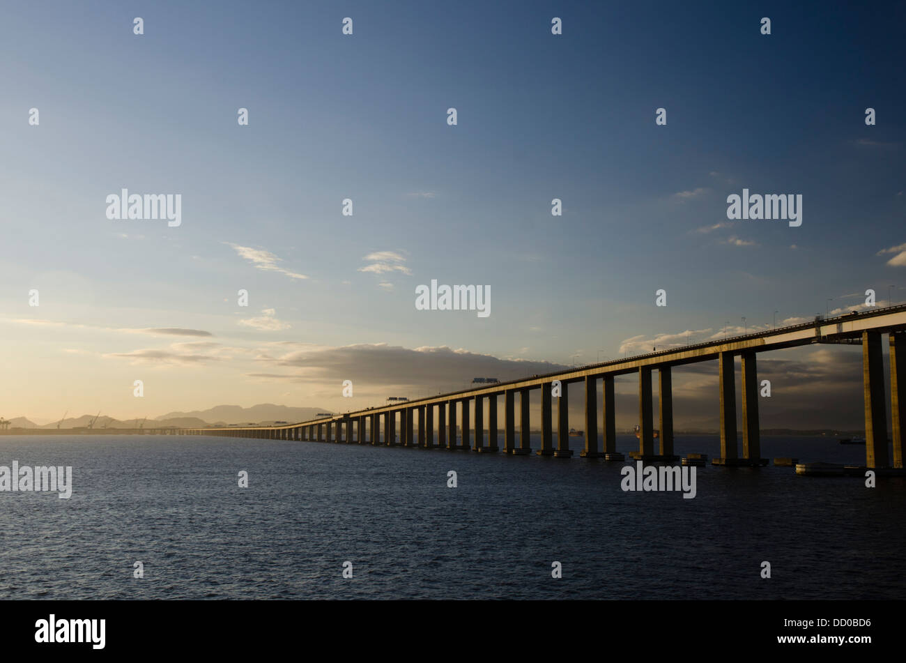Rio Niteroy Bridge, One of the biggest bridges in the world, crossing