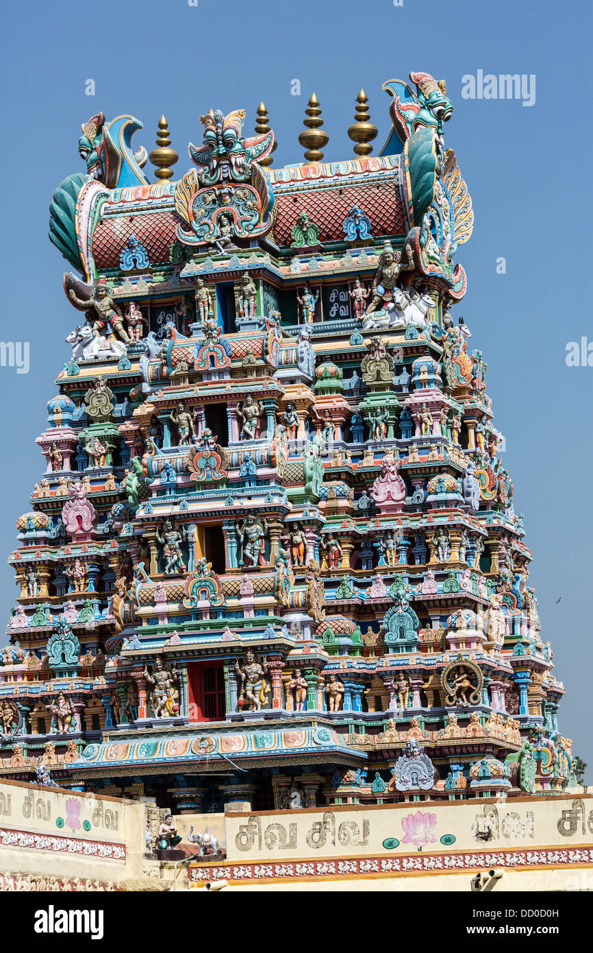 Temple of tamil nadu hi-res stock photography and images - Alamy