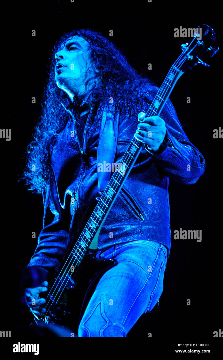 Aug. 20, 2013 Toronto, Ontario, Canada Bassist for American rock band 'Alice In Chains' MIKE