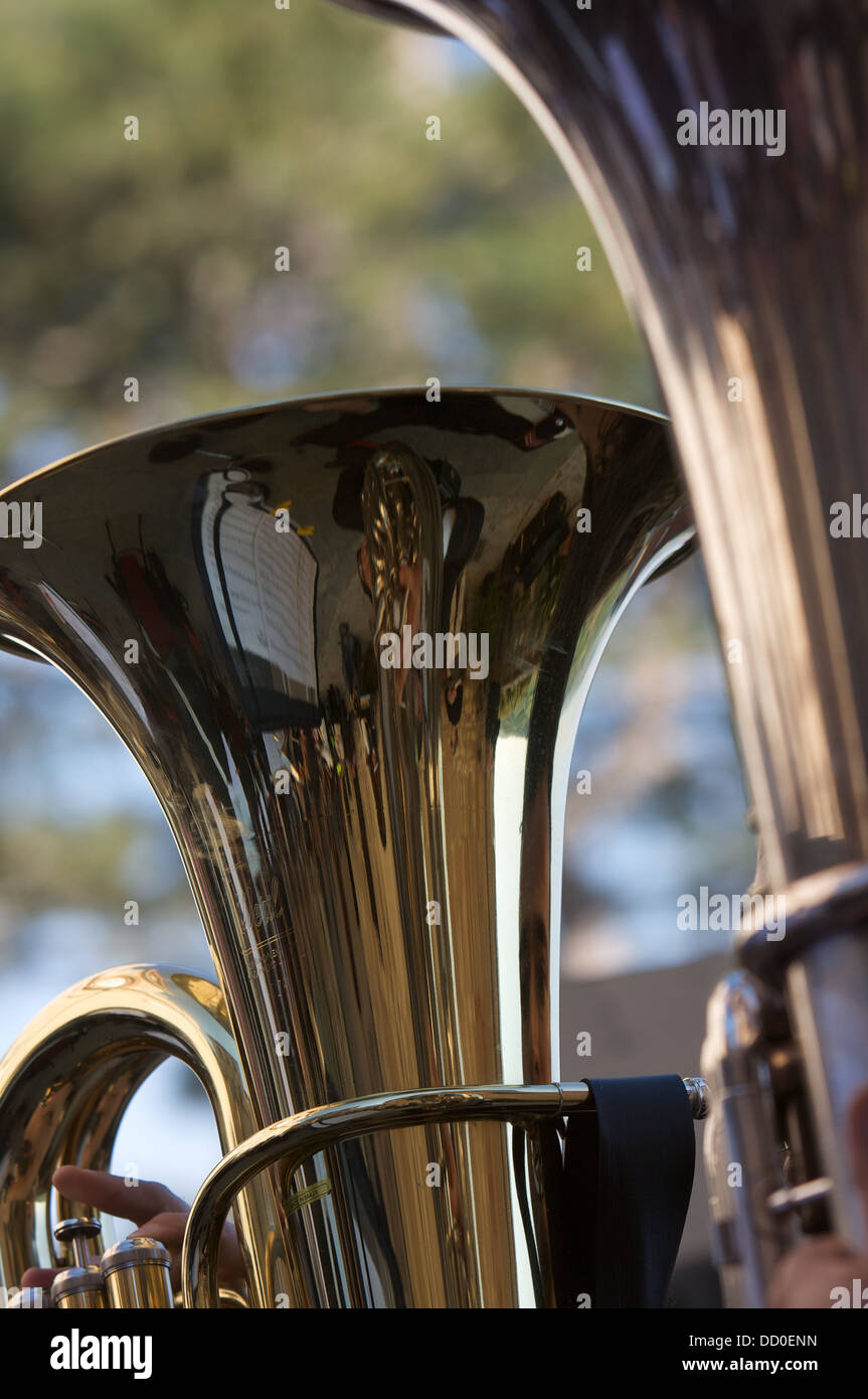 Brass Band Instruments High Resolution Stock Photography and Images Alamy