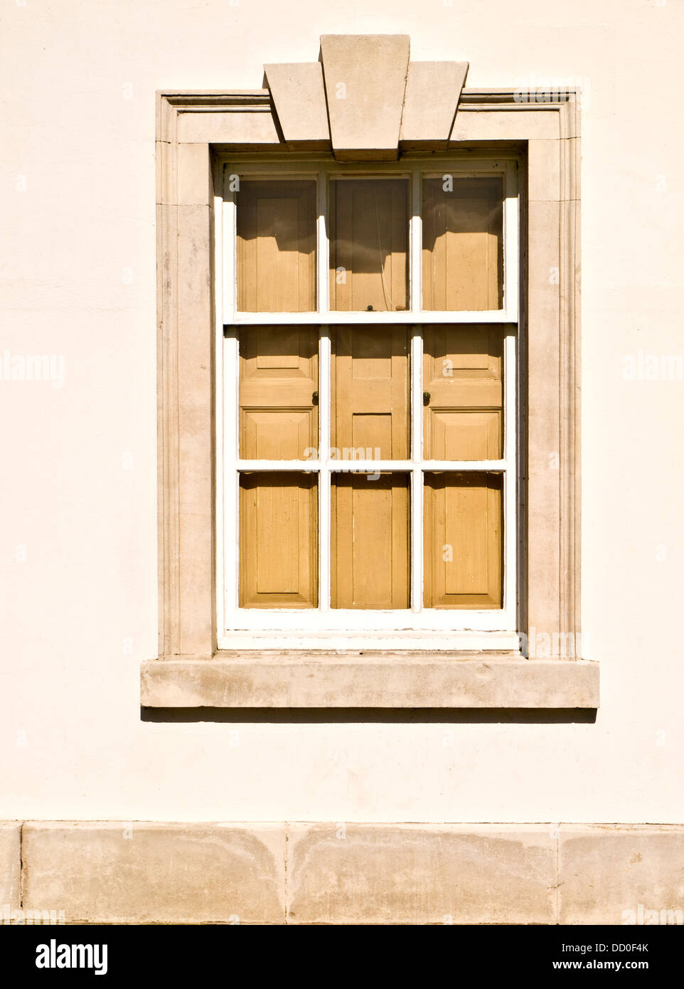 Georgian window, Marble Hill House, Twickenham, London, England Stock ...