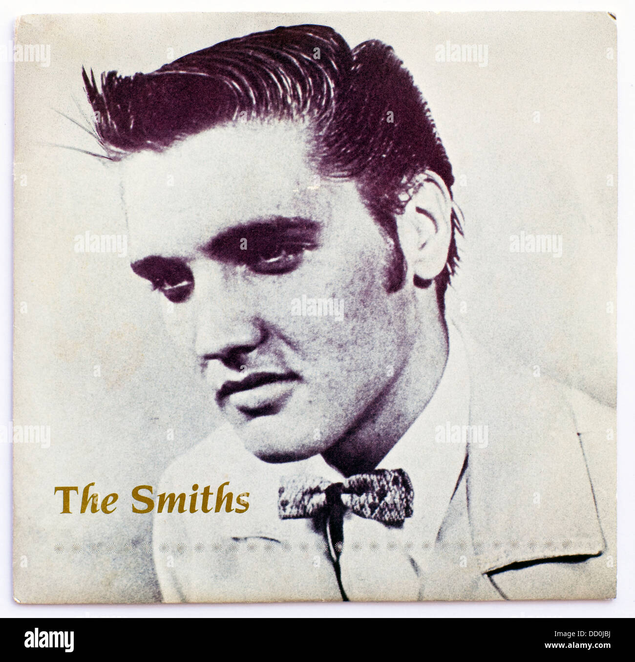 The Smiths - Shoplifters Of The World Unite, 1986 picture cover single on Rough Trade - Editorial use only Stock Photo