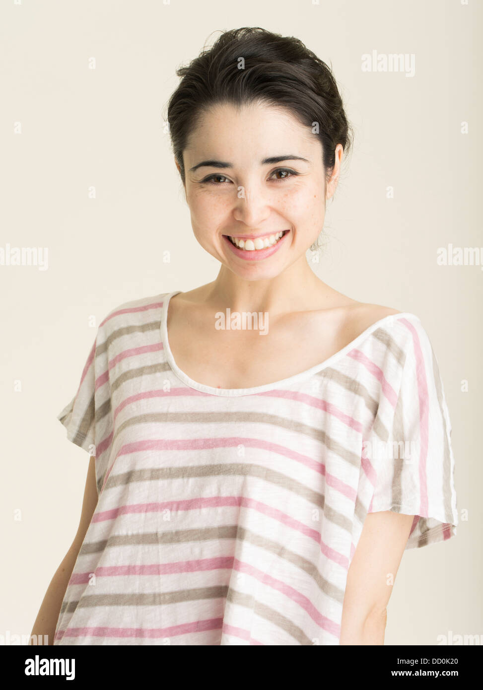 Young Japanese-American woman Stock Photo
