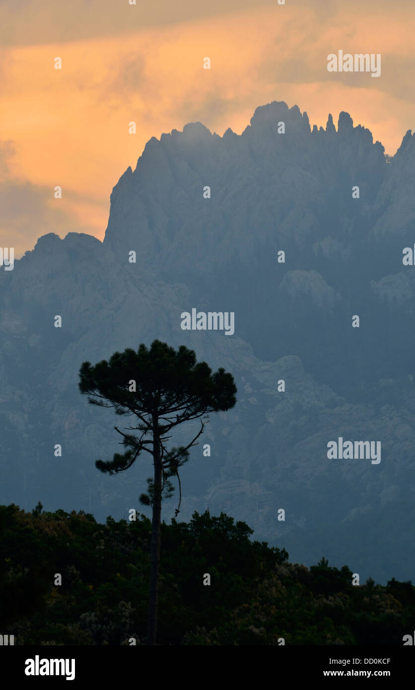 Alta Roca Corsica mountains landscape hi-res stock photography and images - Alamy