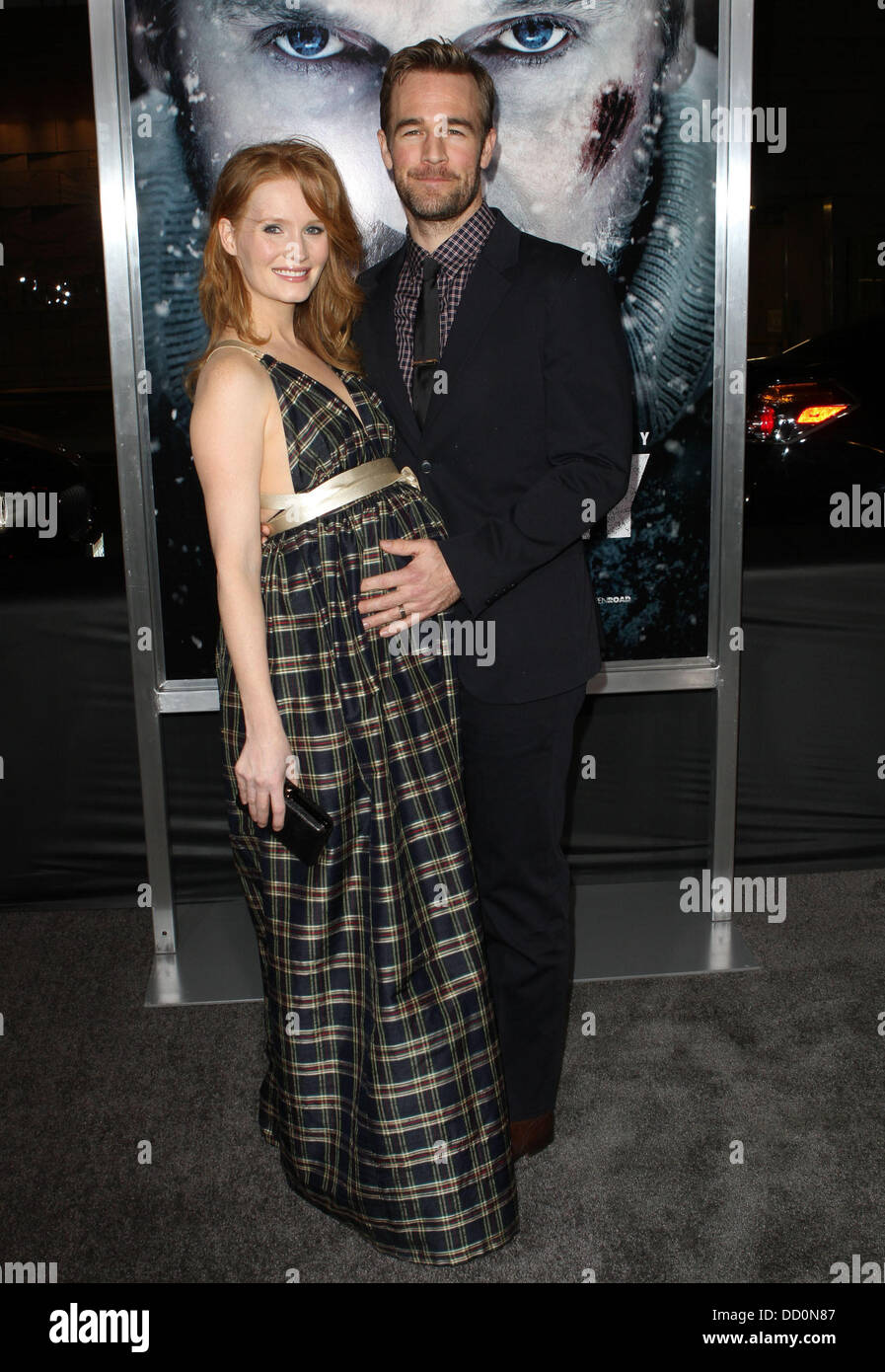 James Van Der Beek, girlfriend Kimberly Brooks The World Premiere Of