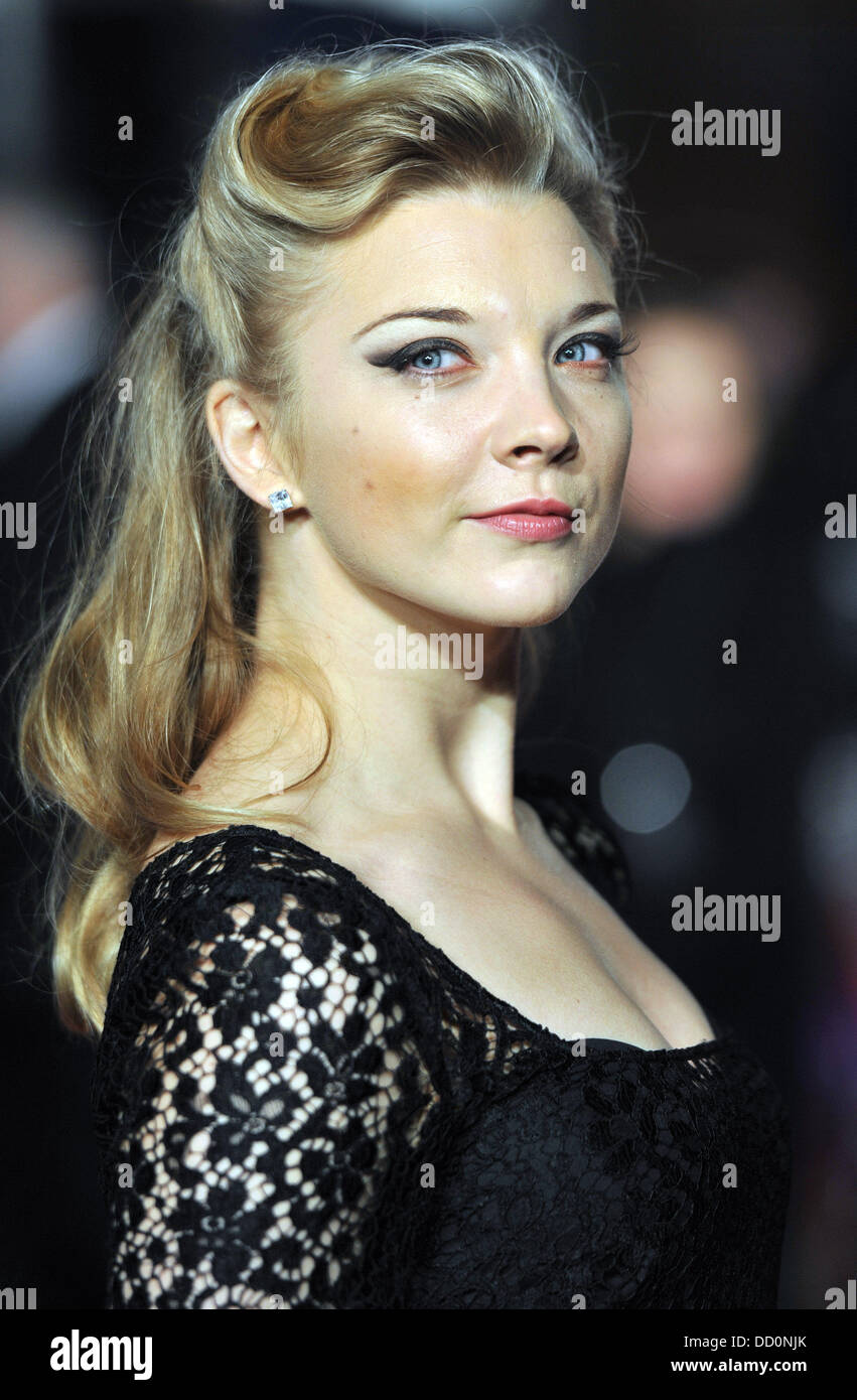 Natalie Dormer The Uk Premiere Of W E Held At The Odeon