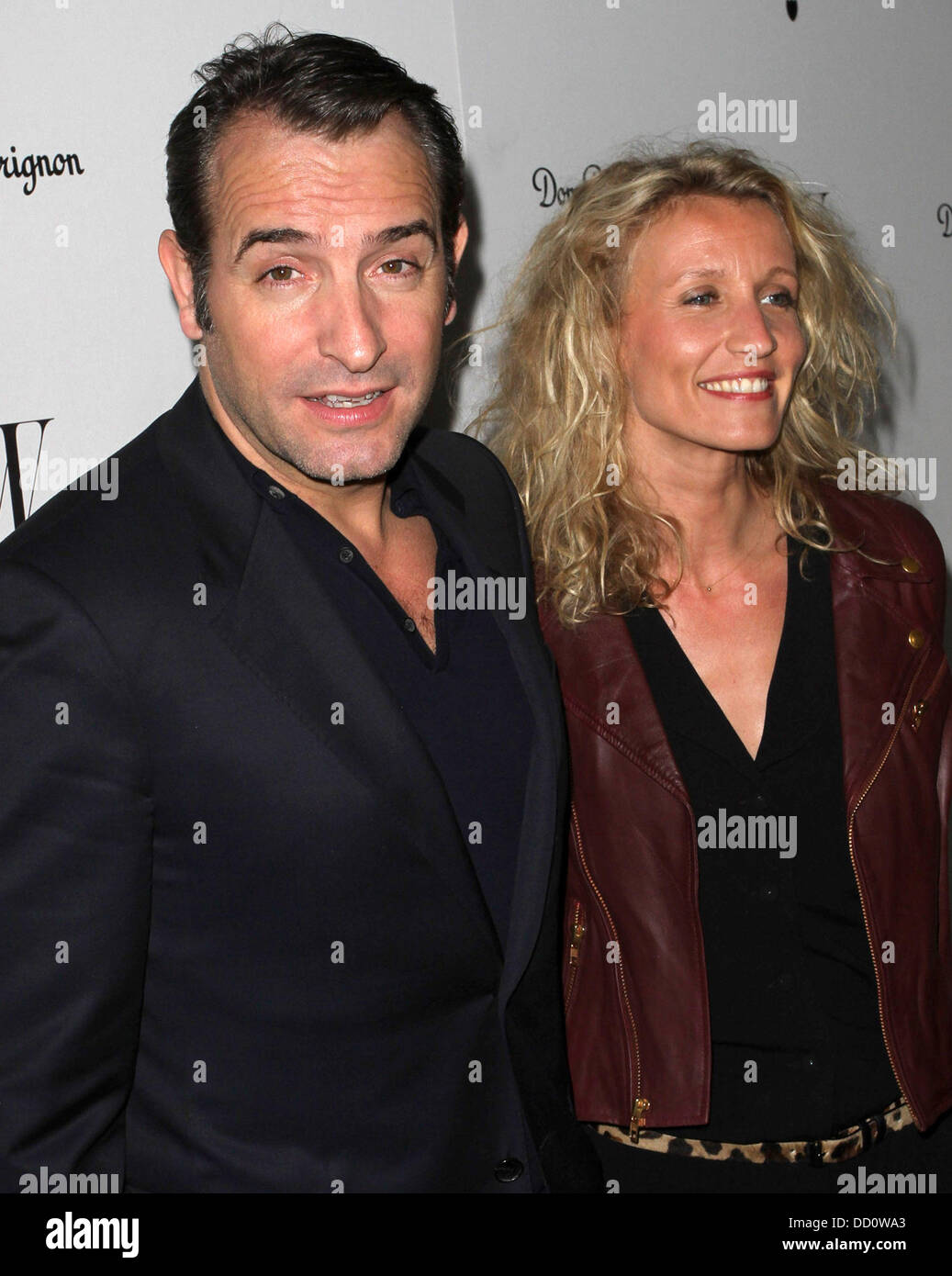 Jean Dujardin and his wife Alexandra Lamy W Magazine's 69th Annual Golden  Globe Awards Celebration - Arrivals Los Angeles, California - 13.01.12  Stock Photo - Alamy