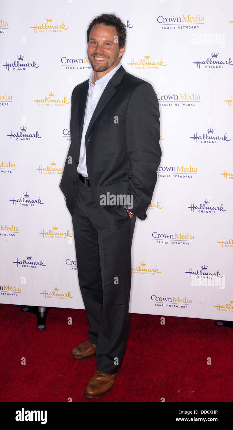 Dylan Bruno Hallmark Channel's Winter 2012 TCA Press Tour Evening Gala at Tournament House - Arrivals Los Angeles, California - 14.01.12 Stock Photo