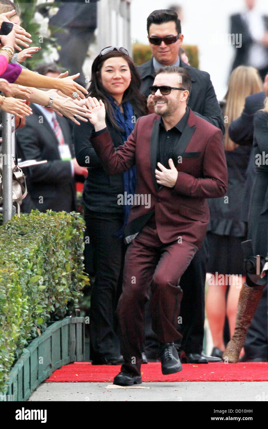 Ricky Gervais The 69th Annual Golden Globe Awards (Golden Globes 2012