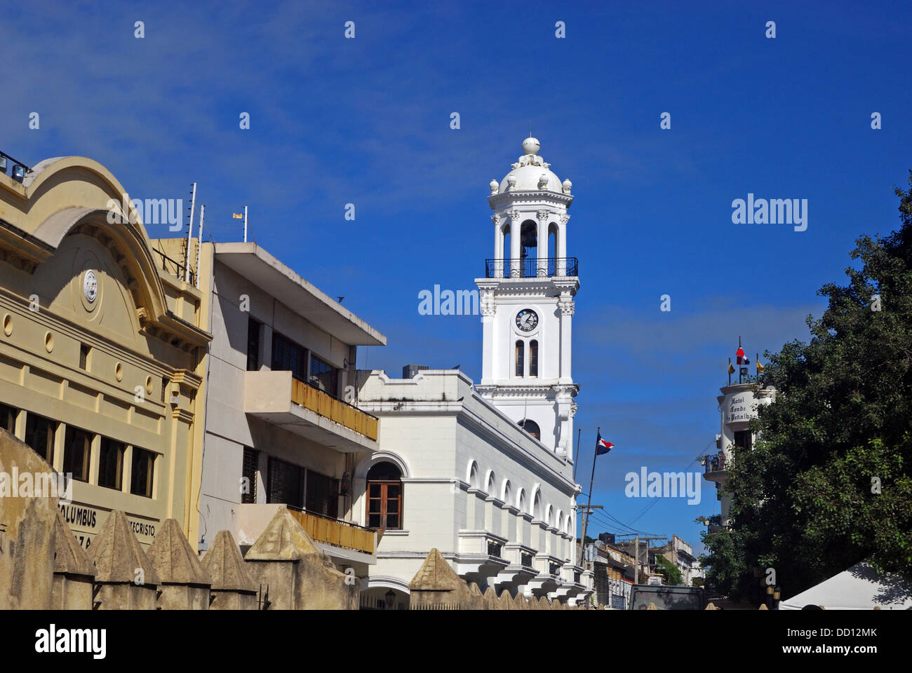 Old Town Hall City Hall Santo Domingo Dominican Republic Republica Dominicana Caribbean West Indies Stock Photo Alamy