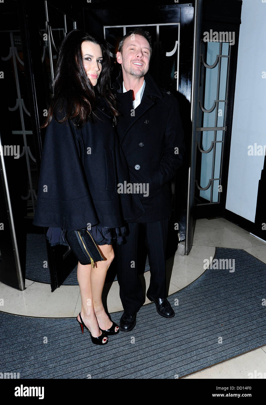 Kate Magowan and John Simm  Radio Times Cover Awards held at Claridges   London, England - 17.01.11 Stock Photo