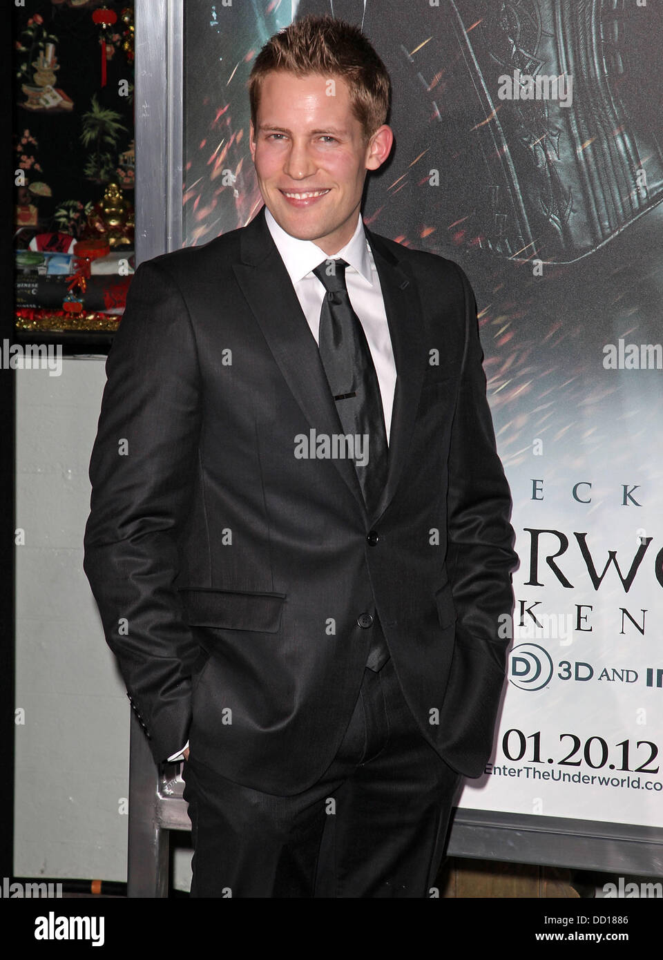 Jacob Blair Premiere of Screen Gems' 'Underworld: Awakening' at the