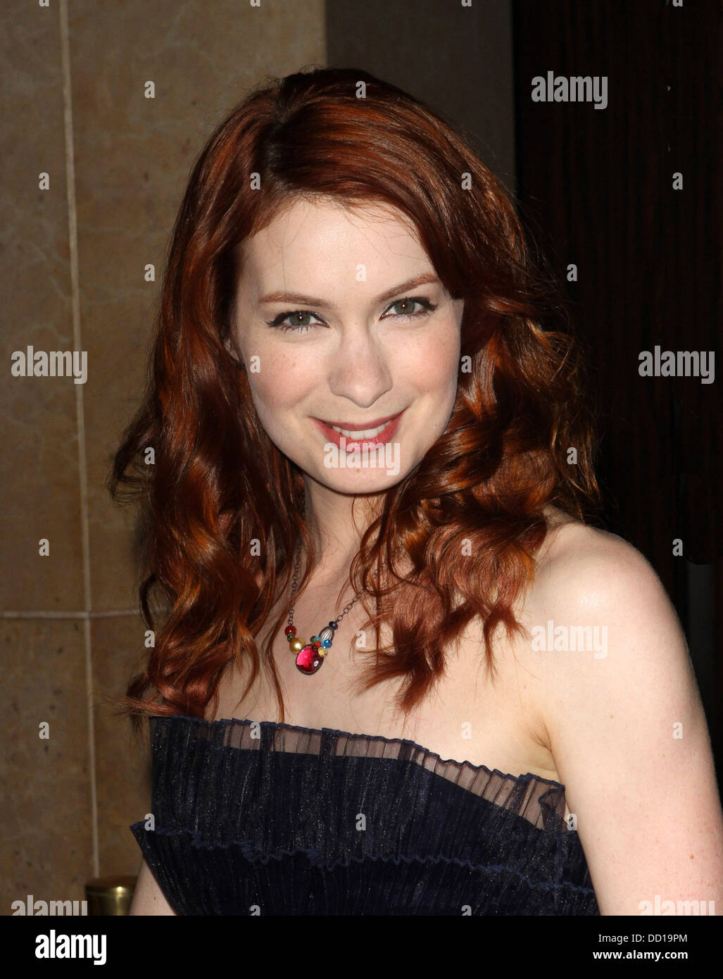 Felicia Day The 23rd Annual Producers Guild Awards held at The Beverly Hilton - Arrivals Los Angeles, California - 21.01.12 Stock Photo