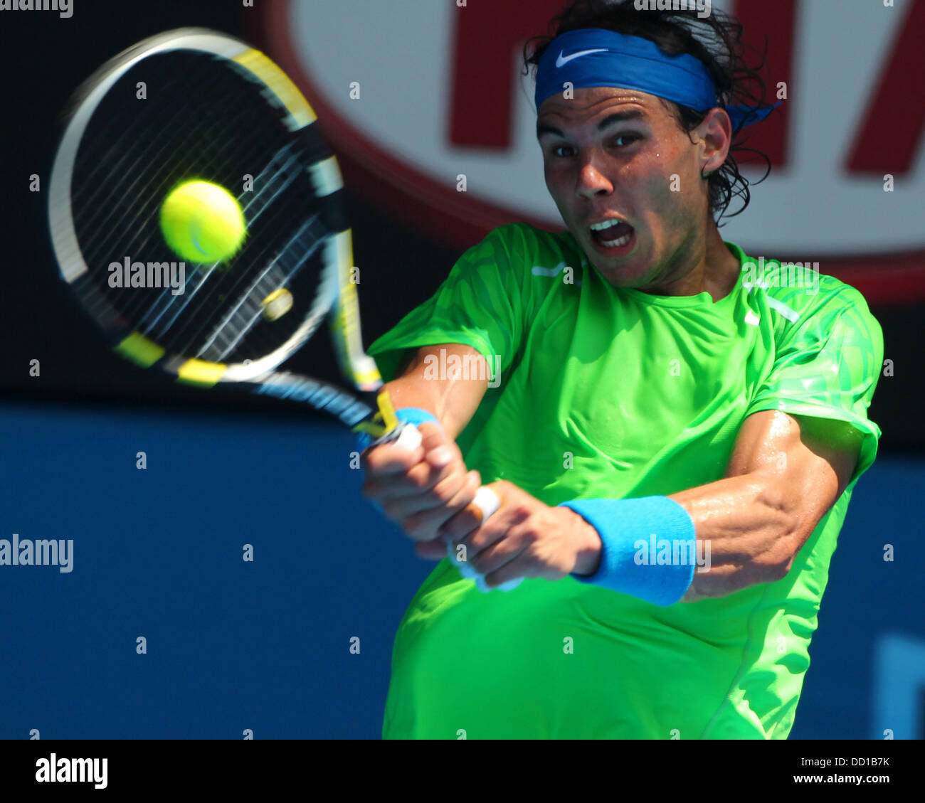 Rafael Nadal (Esp) defeated Feliciano Lopez (Esp) in straight sets ...