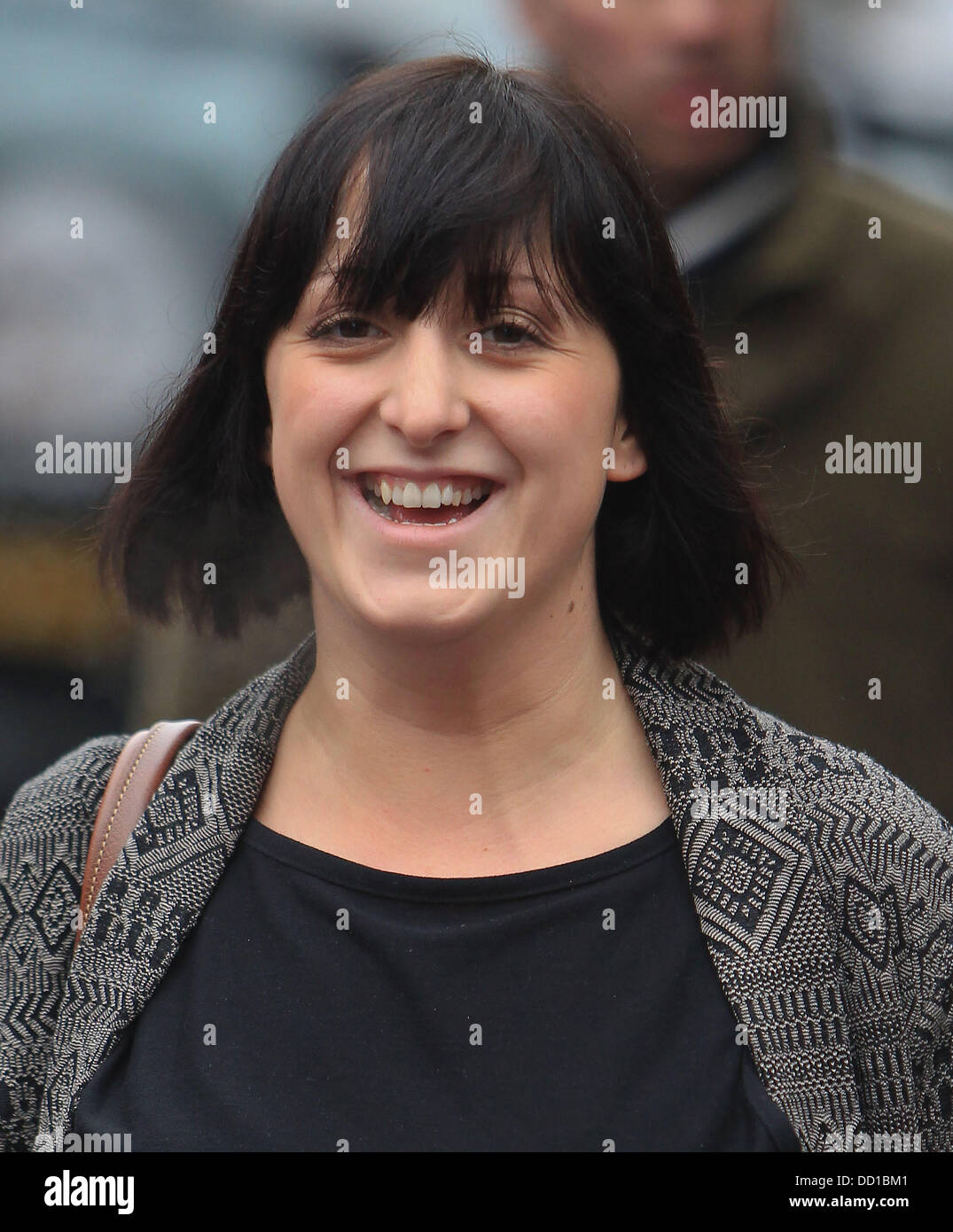 Natalie Cassidy leaving the BBC Radio 1 studios London, England 24.01