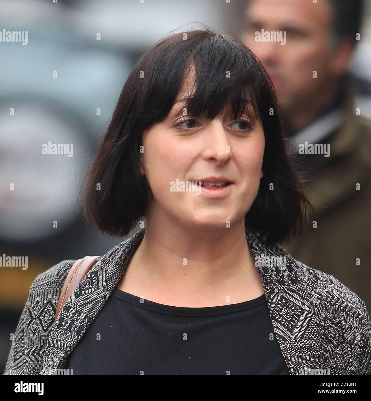 Natalie Cassidy leaving the BBC Radio 1 studios London, England 24.01