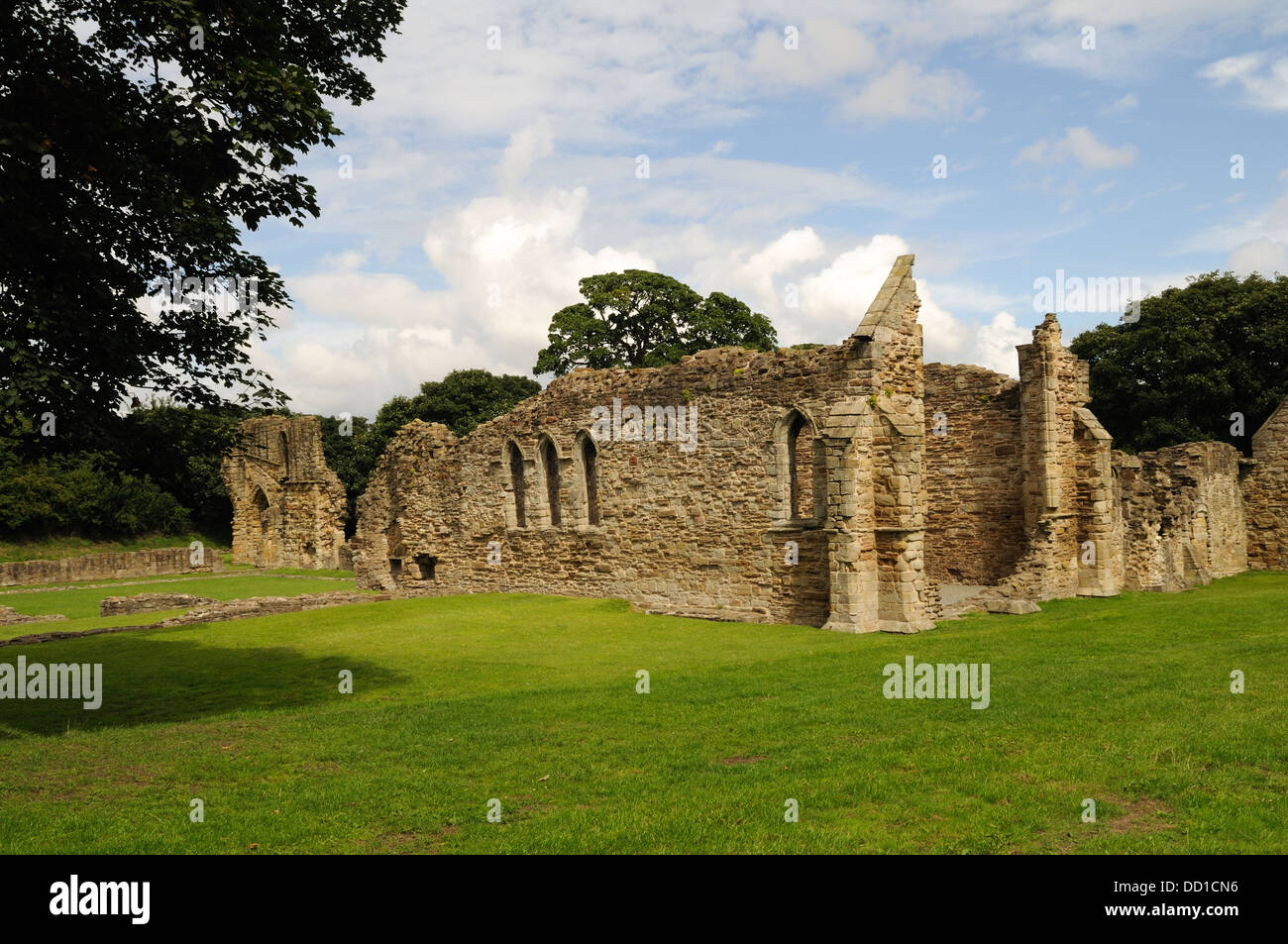 Basingwerk Abbey Cistercian Order Greenfield Valley Heritage Park