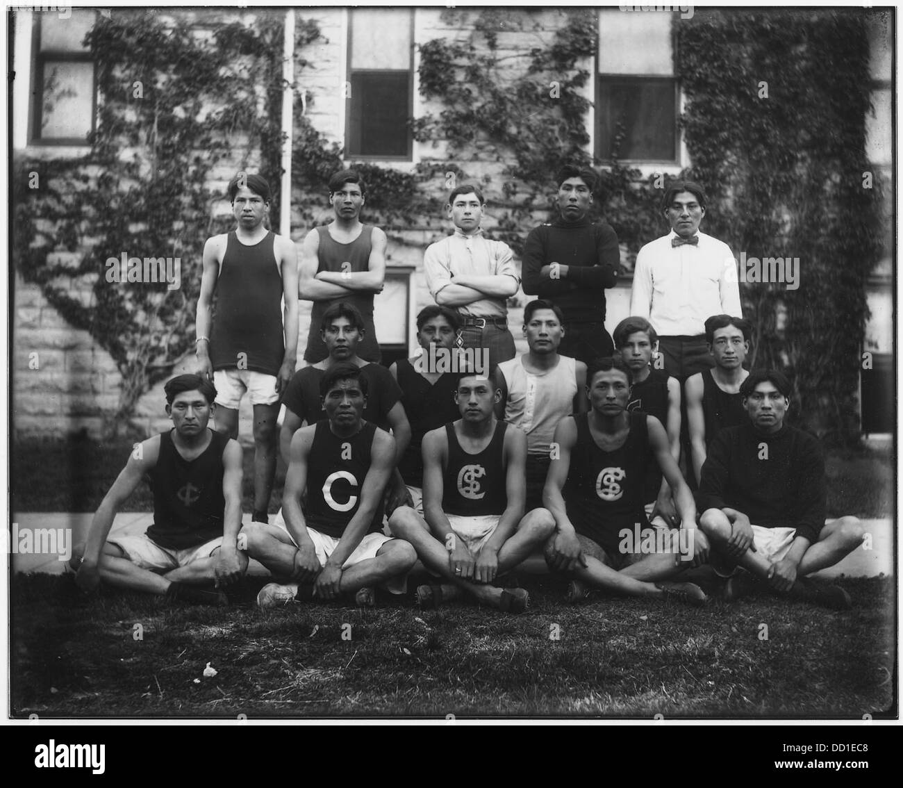 Oklahoma Track Team, 1910 - - 251731 Stock Photo