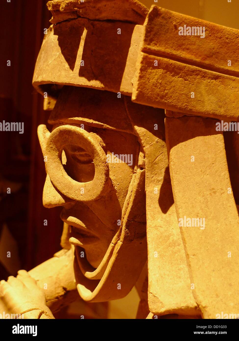 Aztec ball game player tlaloc hires stock photography and images Alamy