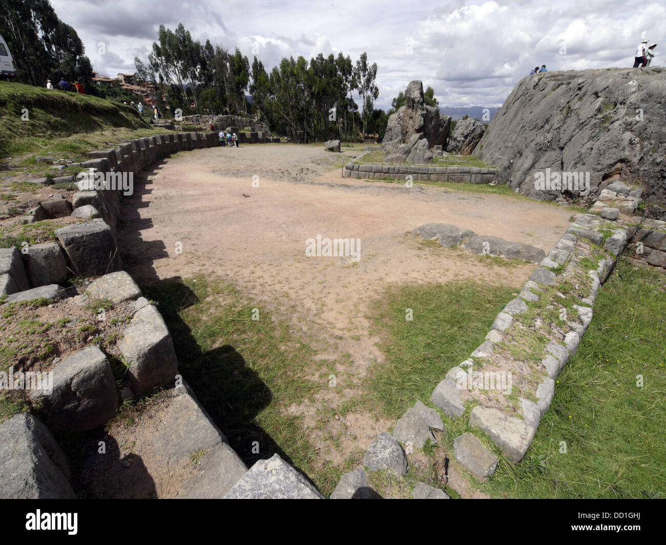 Archaeological zone. Qenko, Cuzco. Peru Stock Photo Alamy