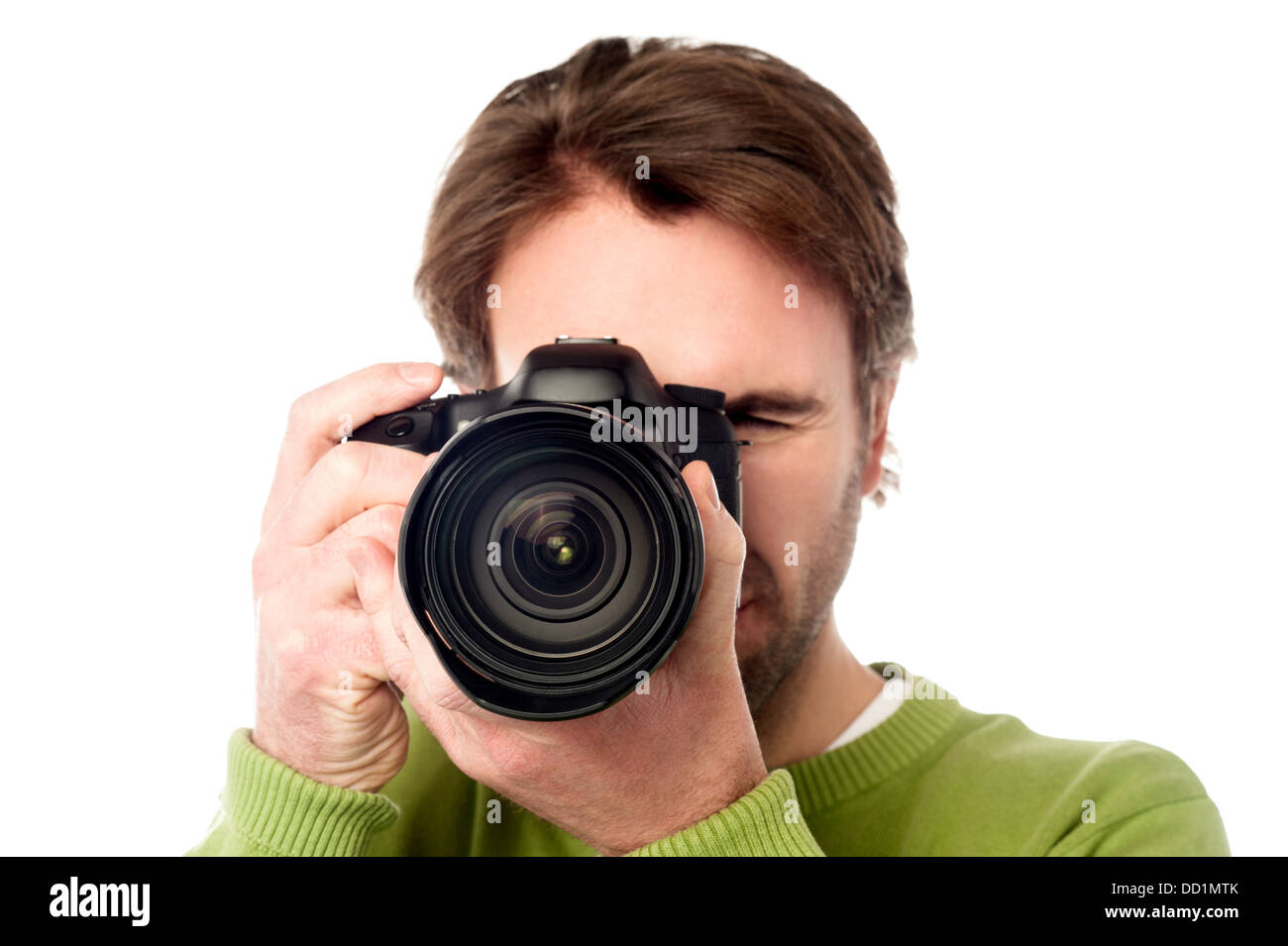 Slr camera isolated hi-res stock photography and images - Alamy
