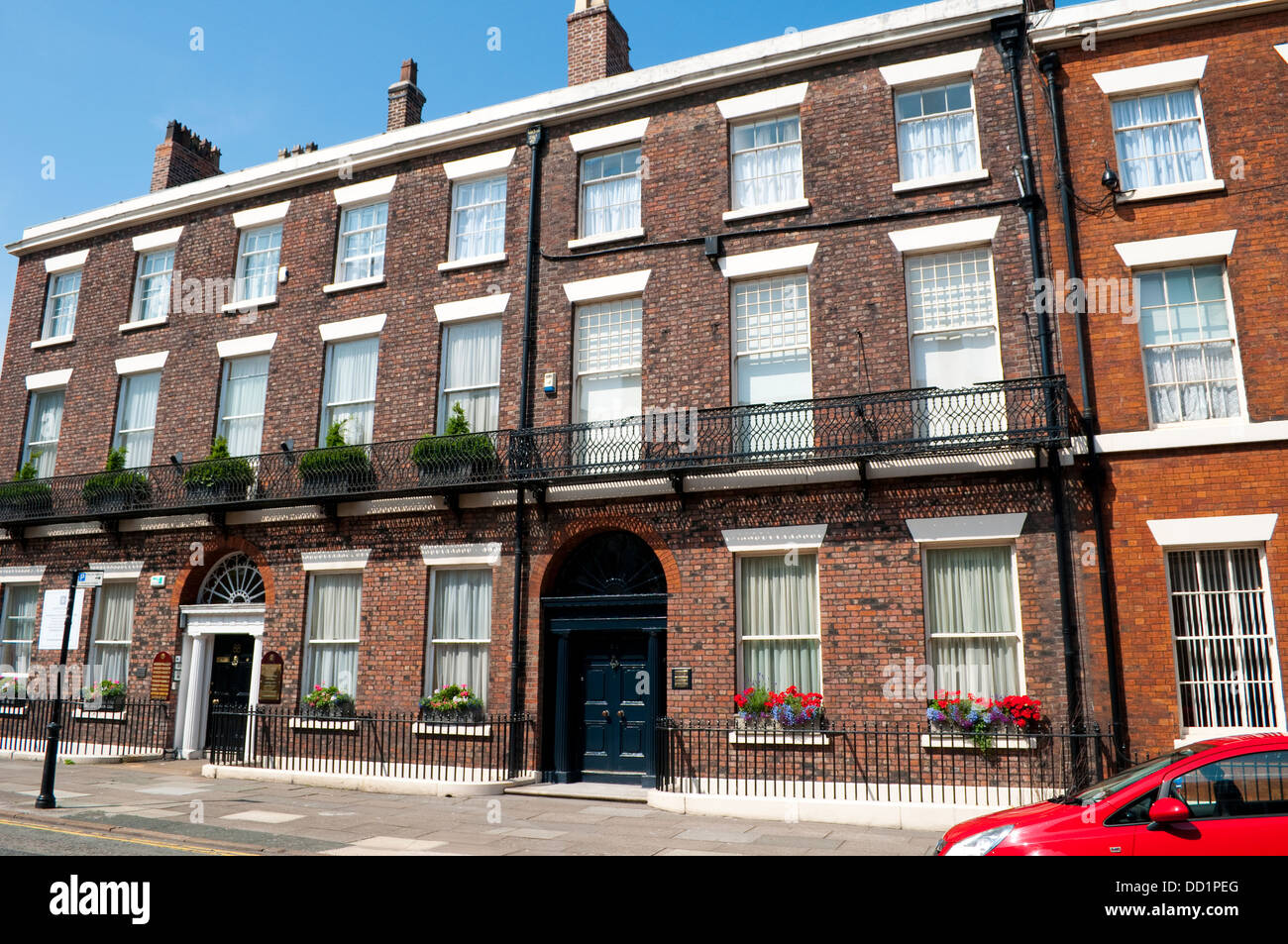 architecture in Rodney Street, Liverpool, UK Stock Photo Alamy