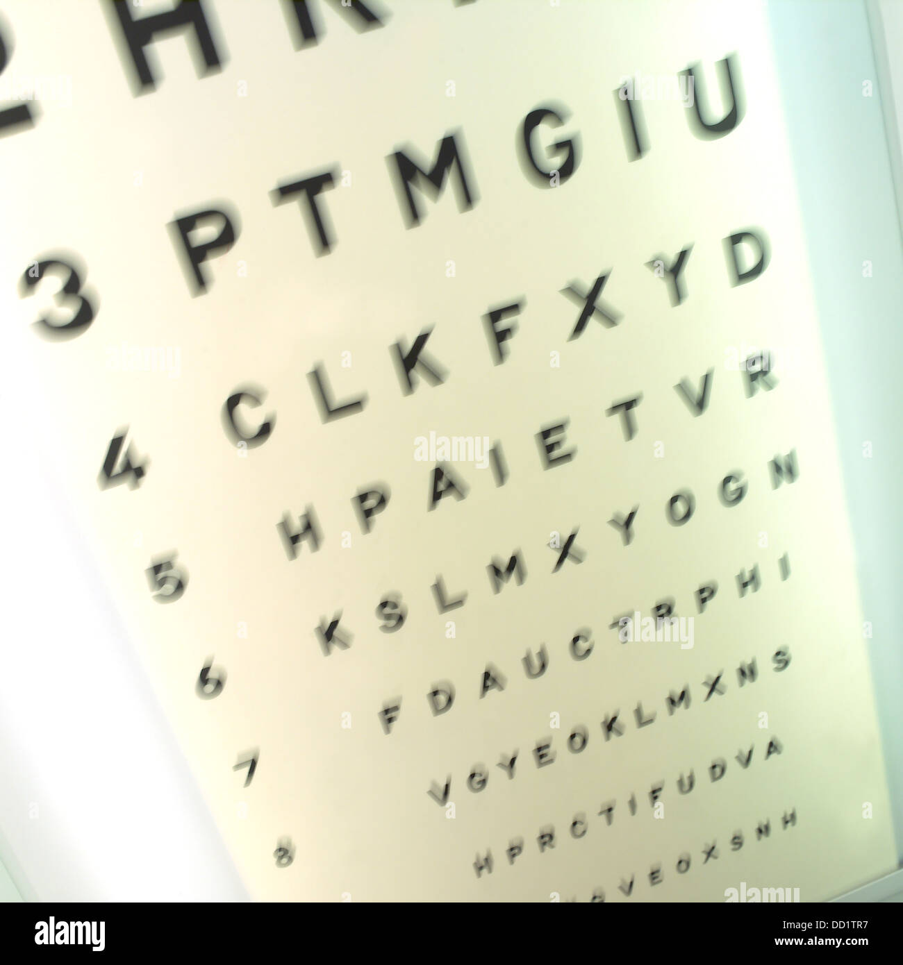 Opticians chart hires stock photography and images Alamy