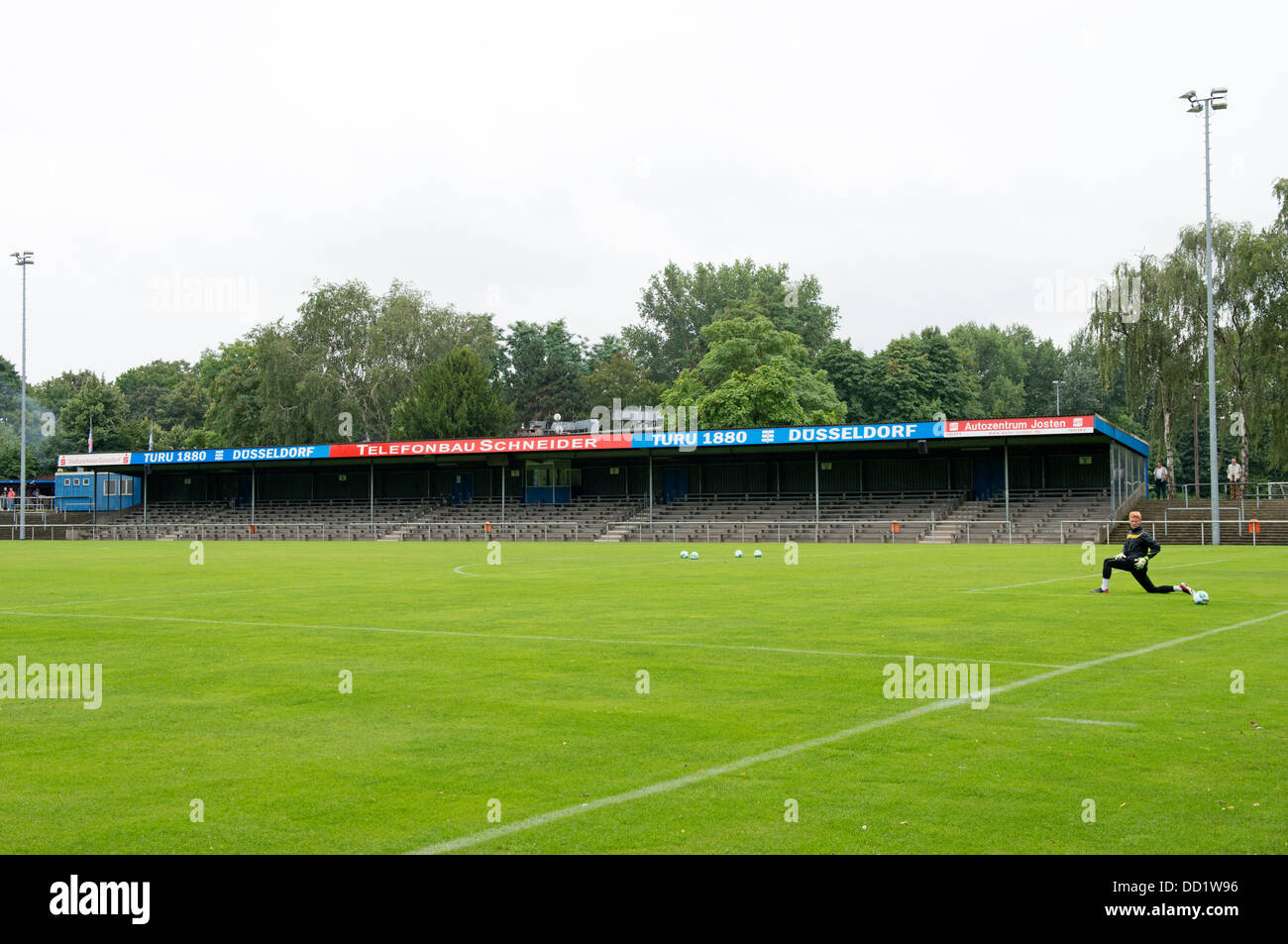 Stadium An Der Feuerbach Street Home Of Turu 10 Dusseldorf Stock Photo Alamy