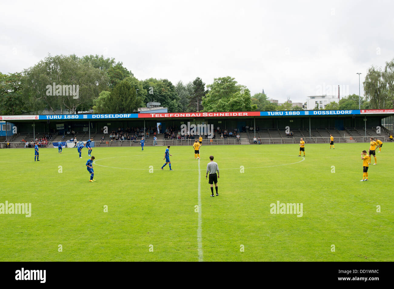Stadion An Der Feuerbach Street Football Ground Home To Turu 10 Stock Photo Alamy