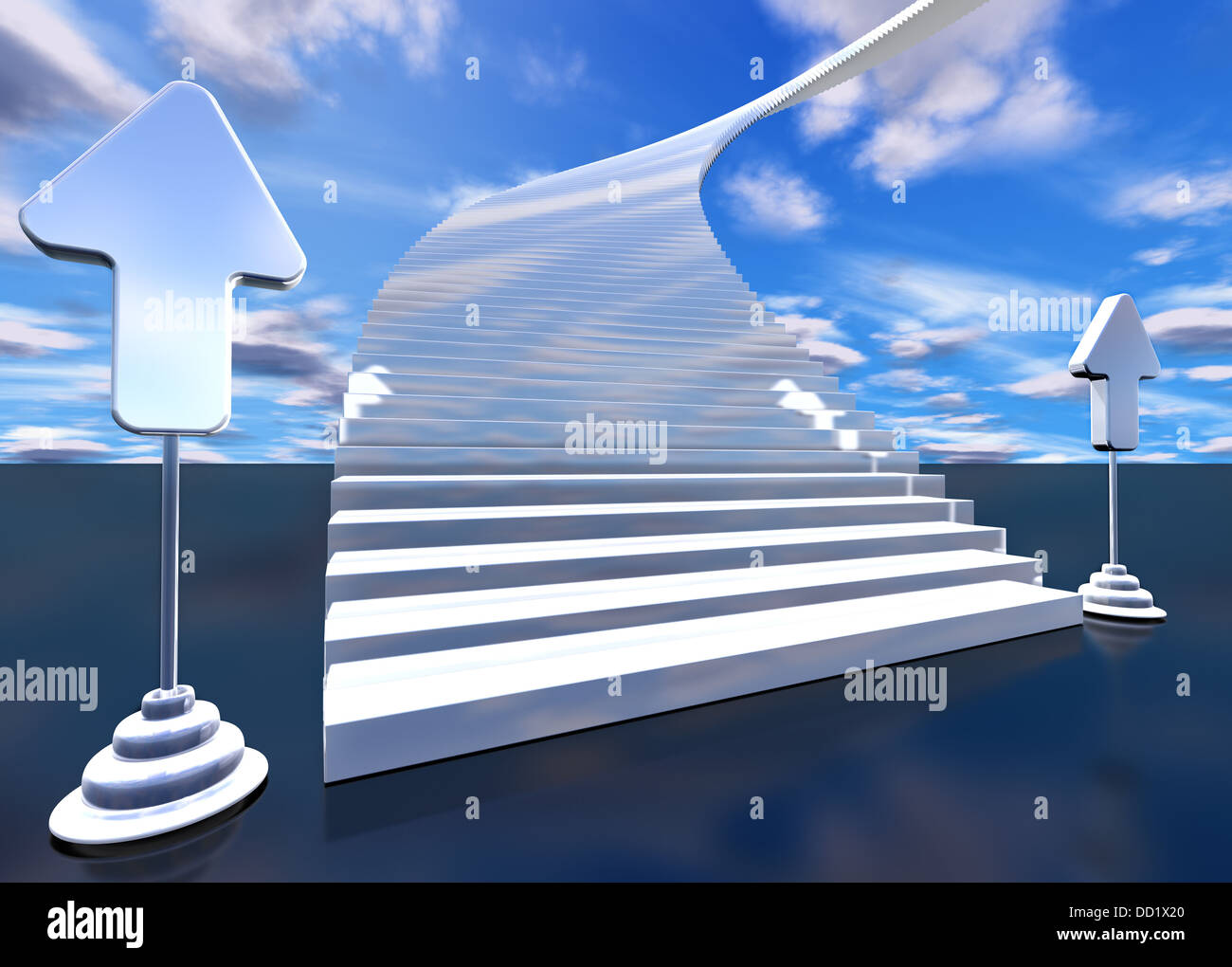 Illustration sun success heaven hi-res stock photography and images - Alamy