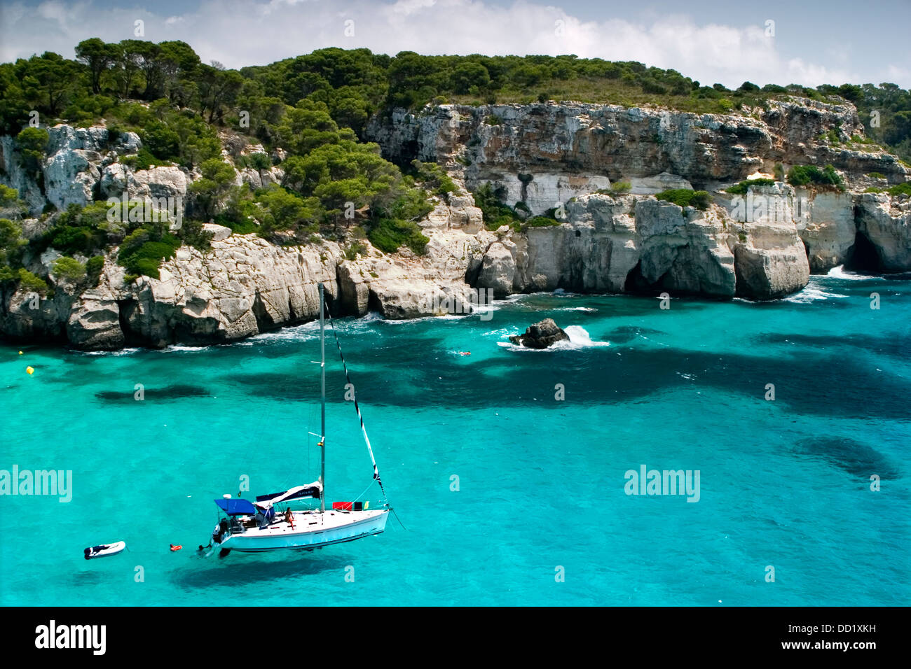 Macarella Cove. Minorca, Balearic Islands, Spain, Europe Stock Photo