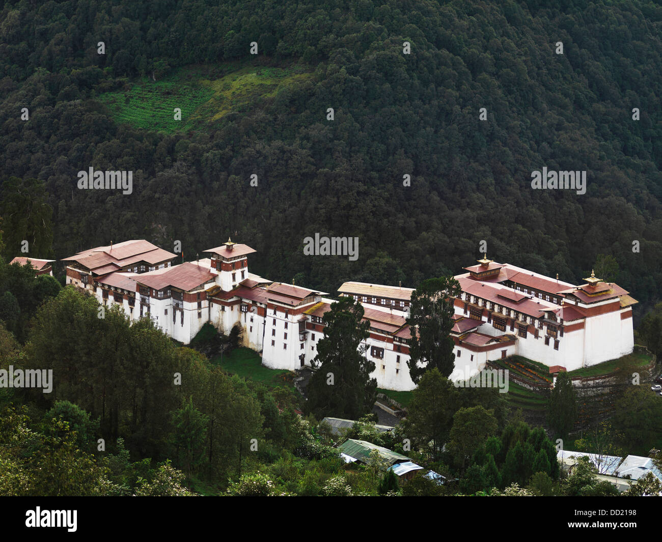 Trongsa Dzong; Trongsa District Bhutan Stock Photo - Alamy