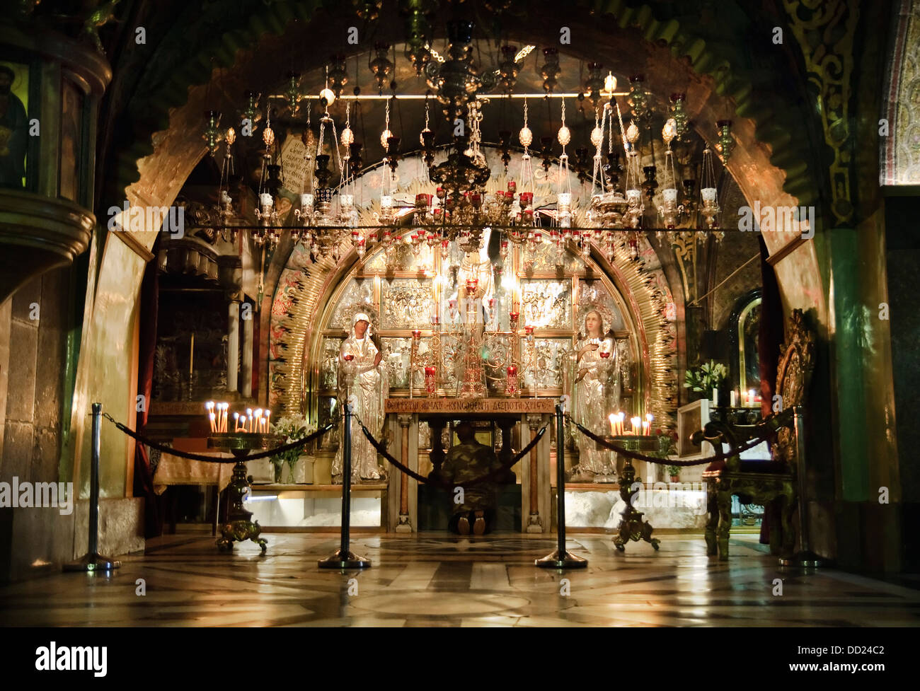 Golgotha Calvary old town of Jerusalem, Israel Stock Photo Alamy