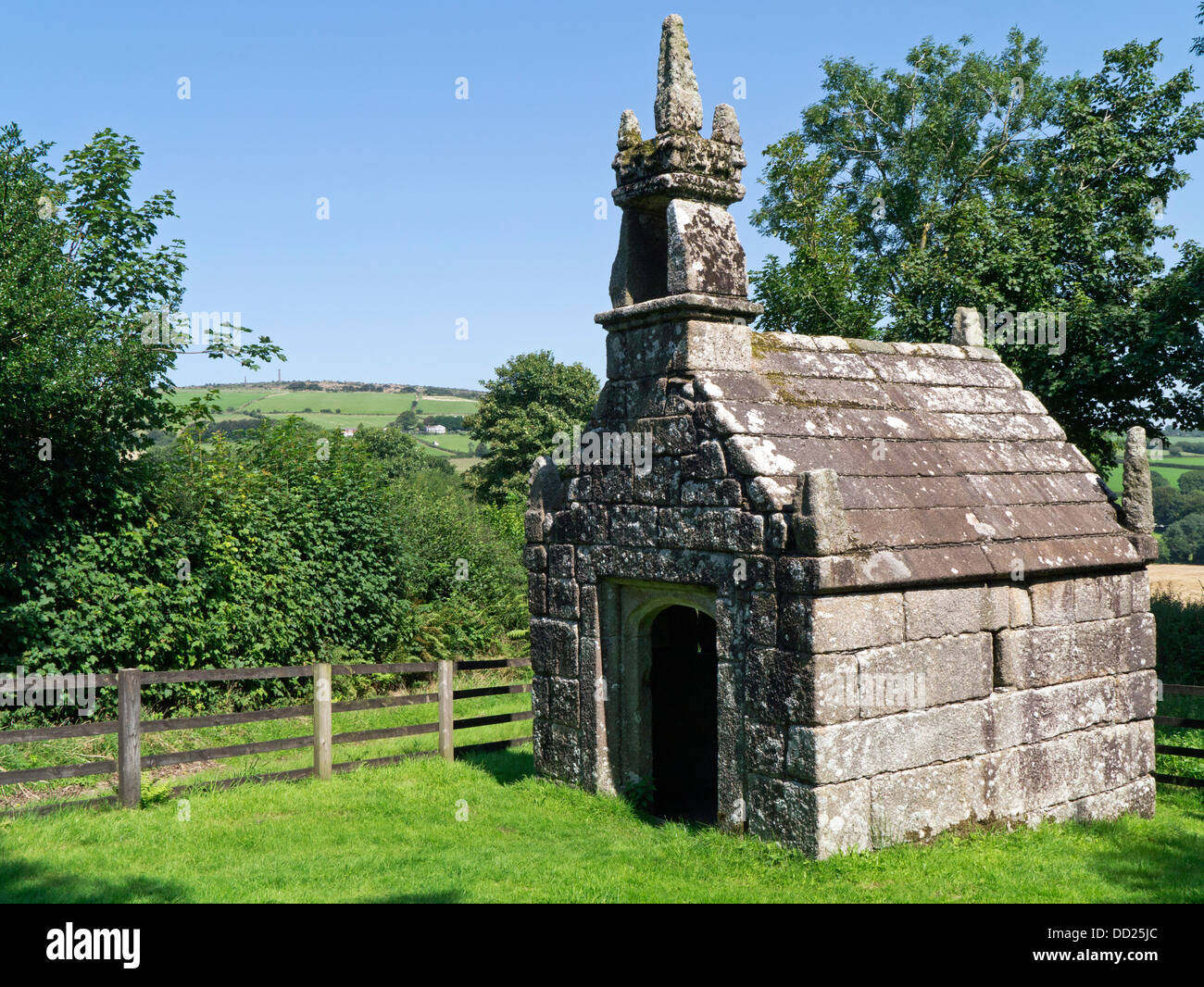 Dupath Well Chapel near Callington Cornwall UK Stock Photo Alamy