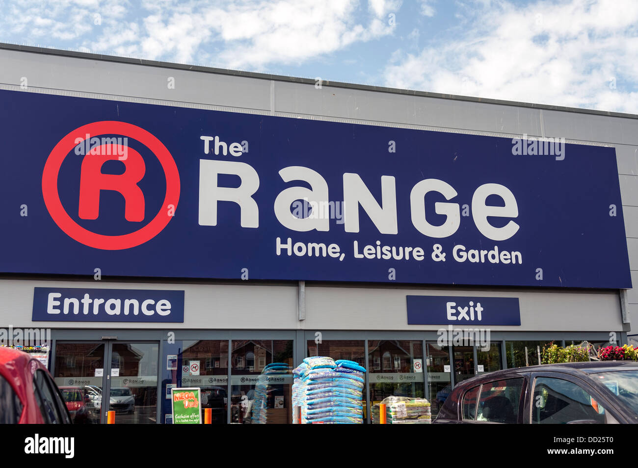 The Range store at Bridgwater, UK. Stock Photo