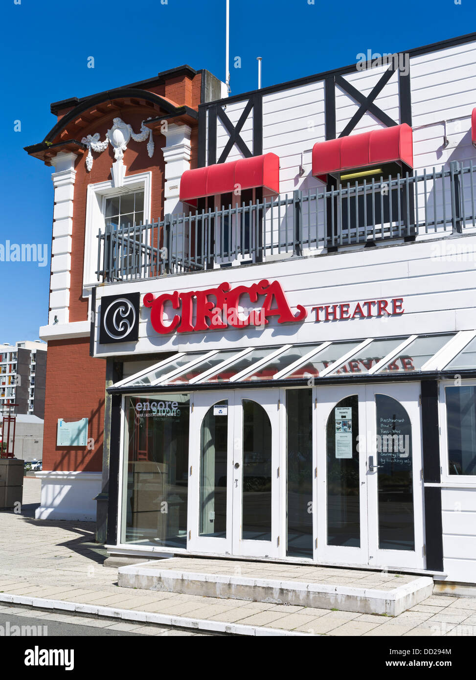 dh Lambton Harbour WELLINGTON NEW ZEALAND Circa Theatre Wellington waterfront Stock Photo