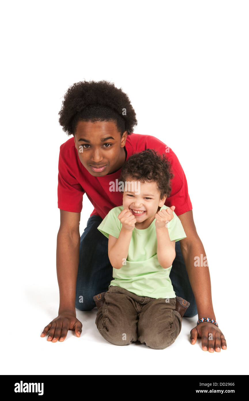 Family brothers Cut Out Stock Images Pictures Alamy