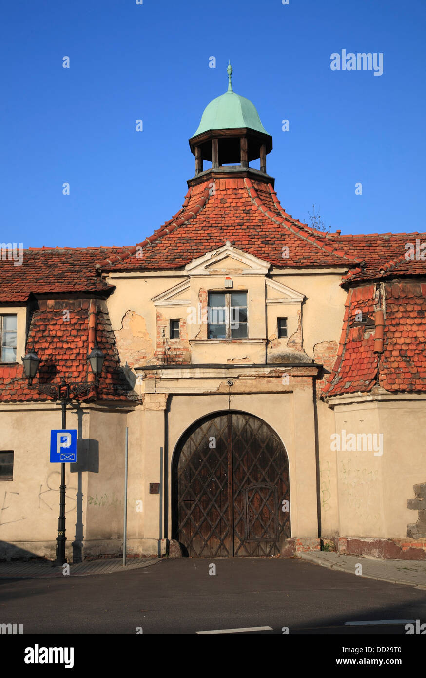 Castle Niemodlin (Falkenberg) near Opole, Silesia, Poland Stock Photo