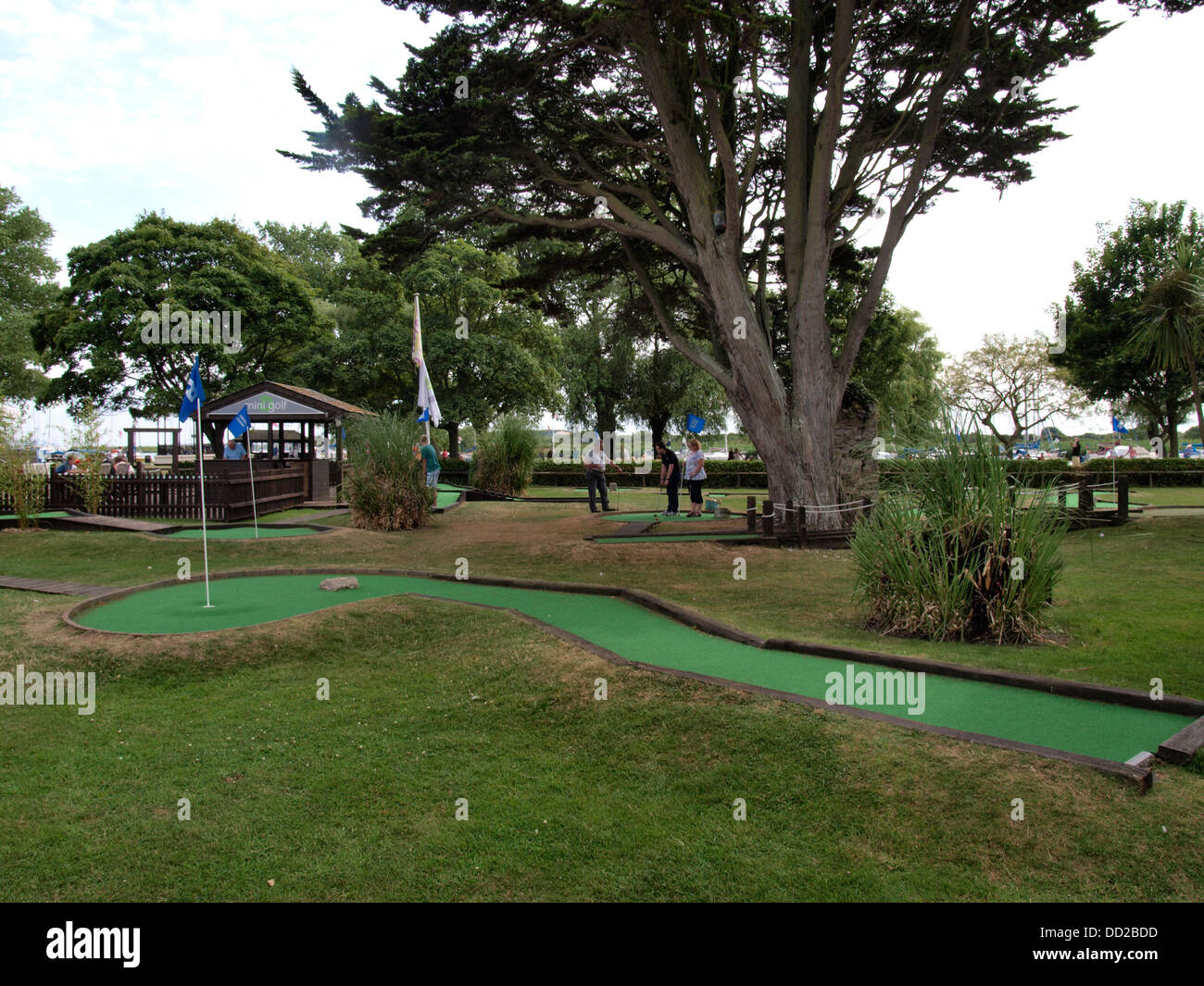 Minigolf course hires stock photography and images Alamy