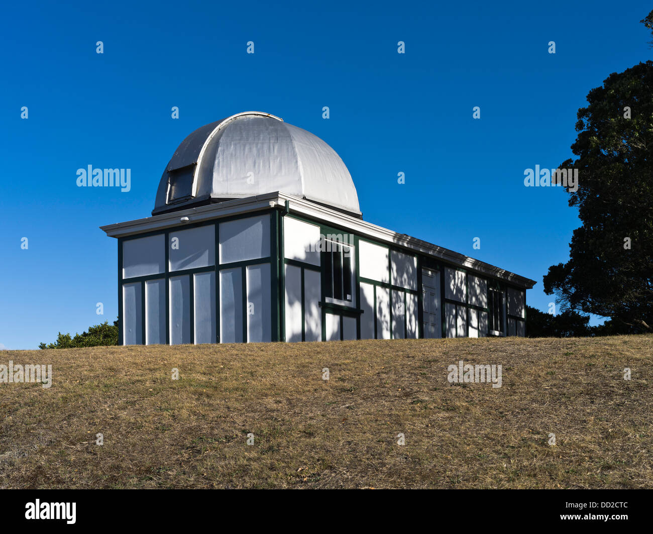 dh Botanic Garden WELLINGTON NEW ZEALAND Thomas King Observatory dome astronomy building Stock Photo