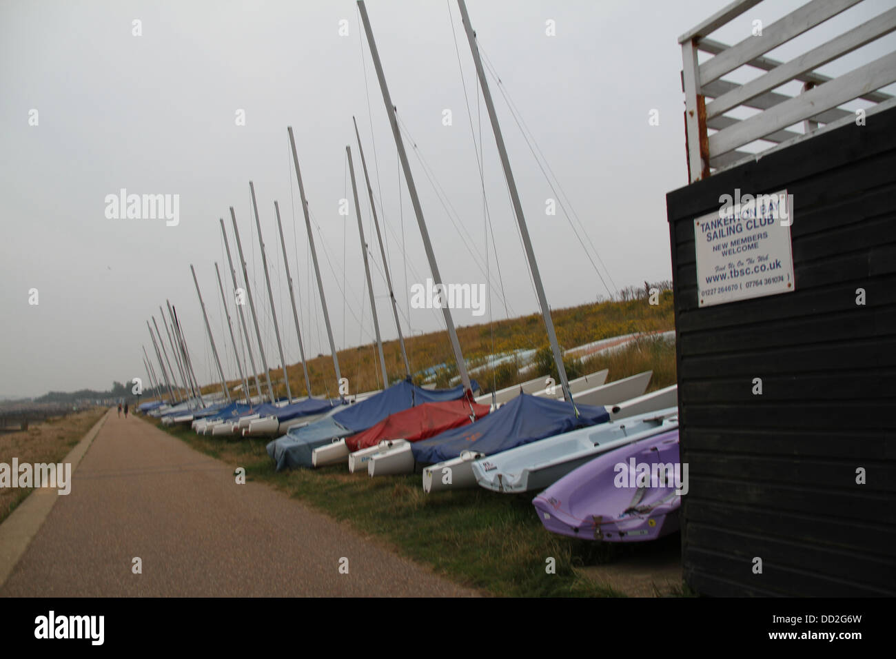 Tankerton Bay Sailing Club at Tankerton, Whitstable on the north Kent