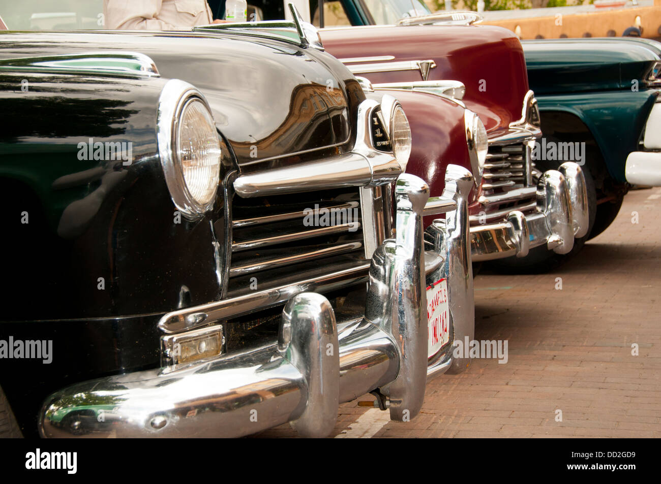 vintage automobiles Stock Photo