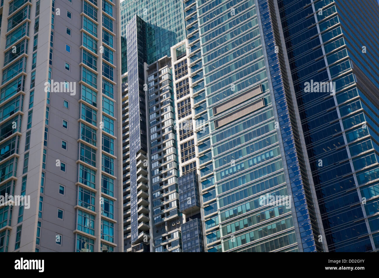 high rise office buildings in sydney city centre,australia Stock Photo