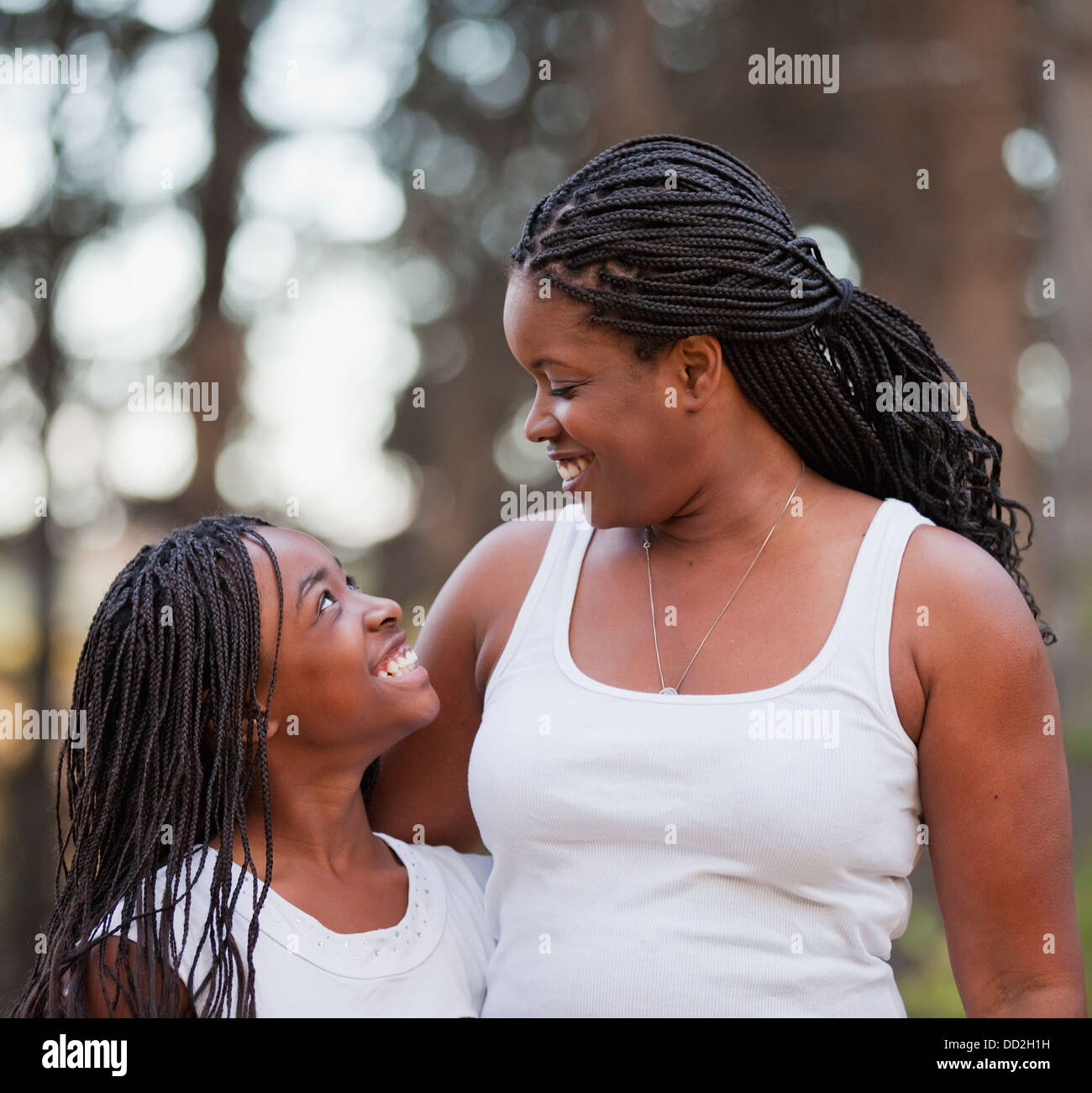 Mother And Daughter Spending Quality Time Together In The Park ...
