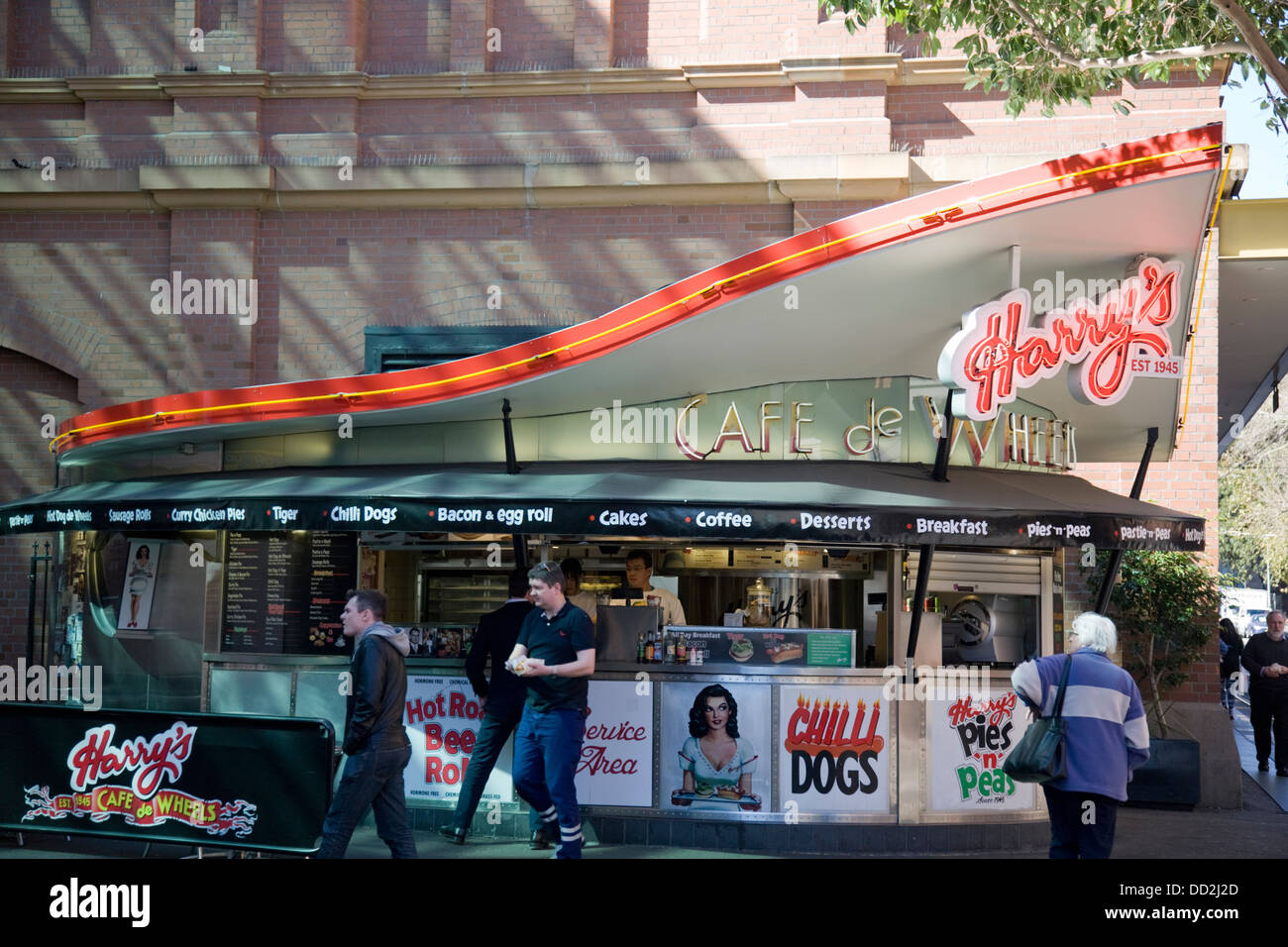 iconic harrys cafe de wheels restaurant cafe in Sydney,australia Stock ...