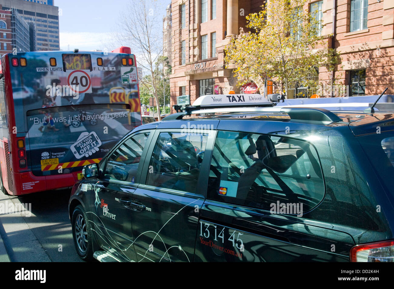 Sydney taxi hi-res stock photography and images - Alamy